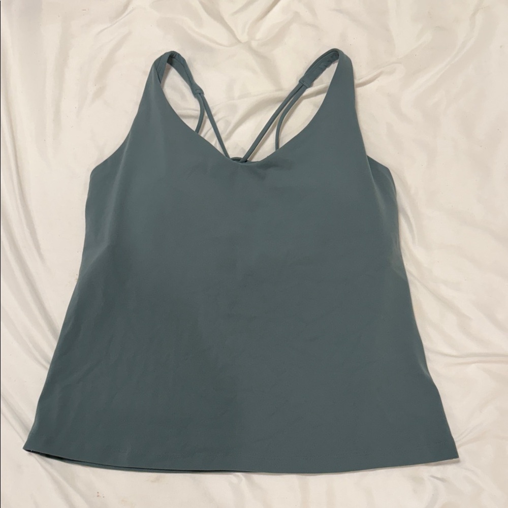 Athleta Double-Strap V-Neck Camisole - Slate Teal